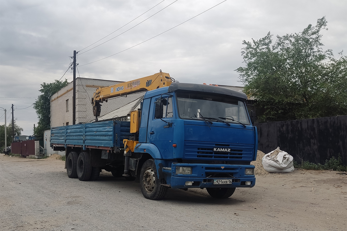 Восточно-Казахстанская область, № 921 AXB 16 — КамАЗ-65117 [651170]