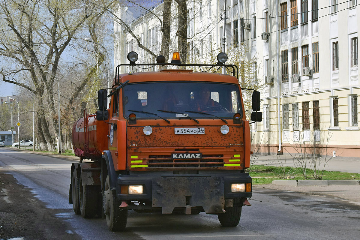 Волгоградская область, № Р 554 РО 34 — КамАЗ-65115-D3(97)