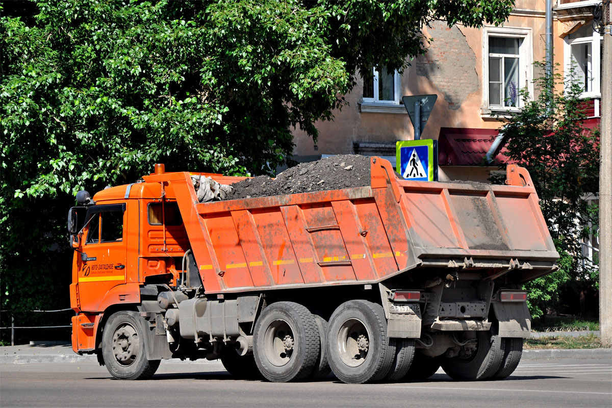 Алтайский край, № В 615 ХМ 22 — КамАЗ-65115-L4(19)