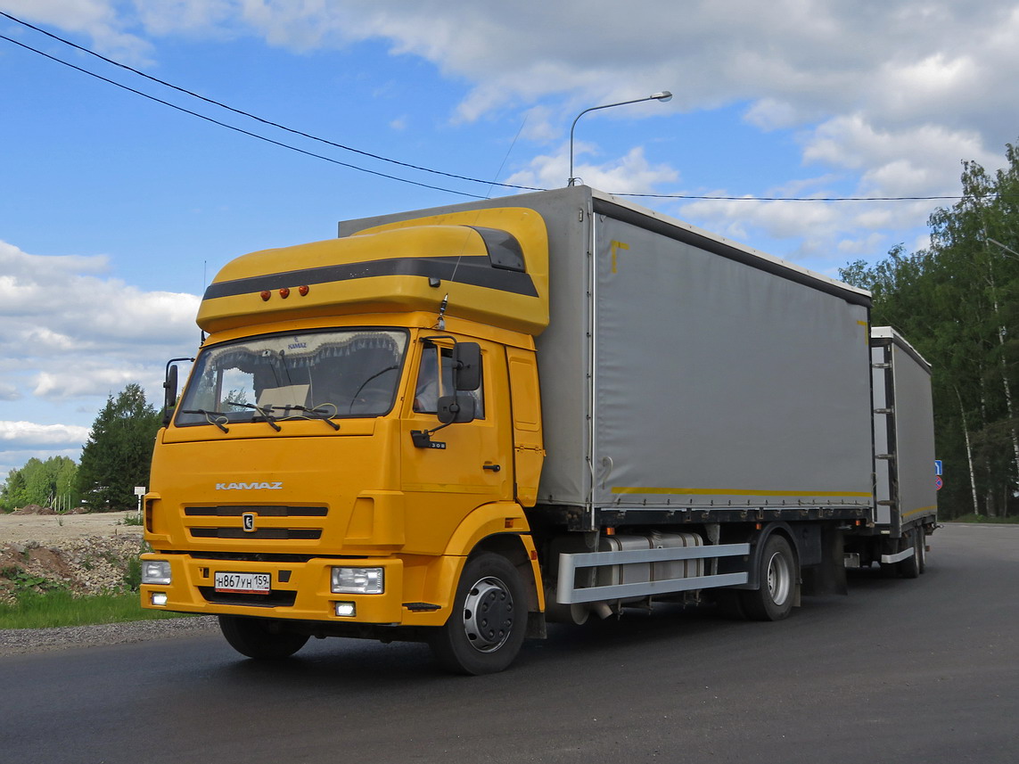 Пермский край, № Н 867 УН 159 — КамАЗ-4308-G5(69)