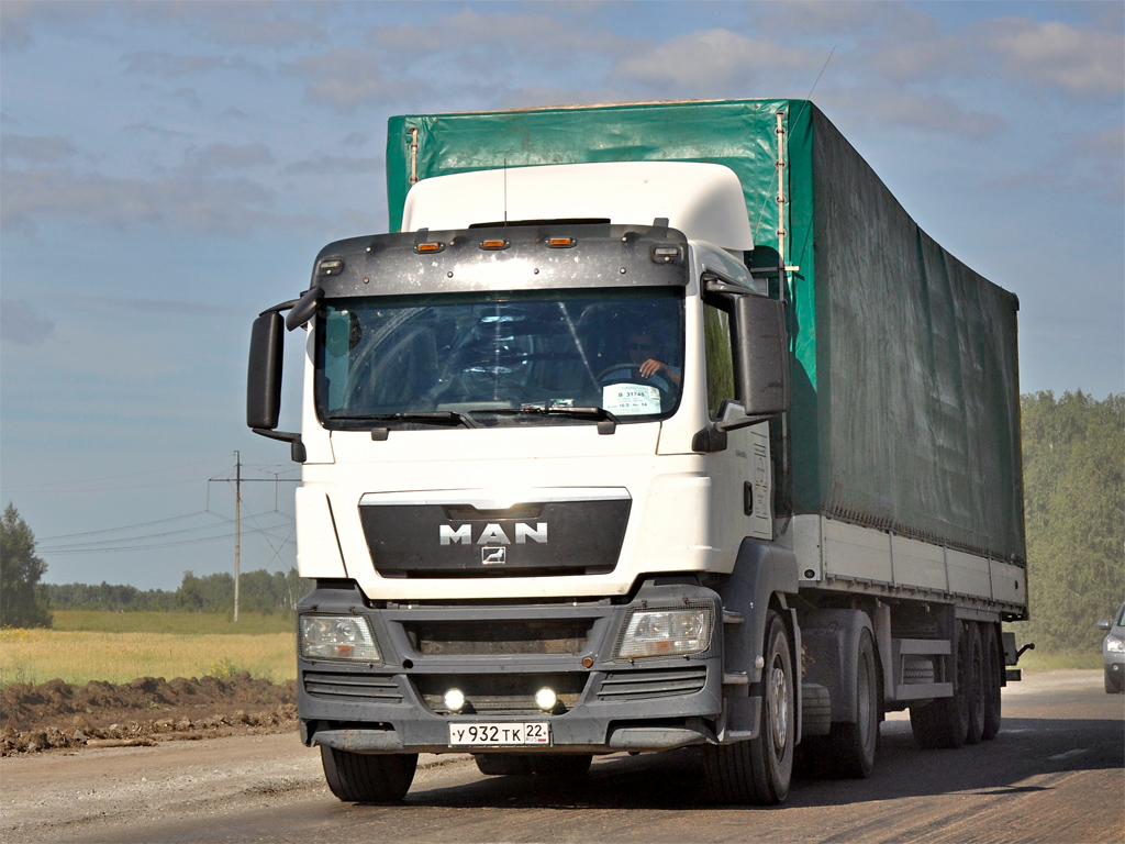 Алтайский край, № У 932 ТК 22 — MAN TGS 19.440