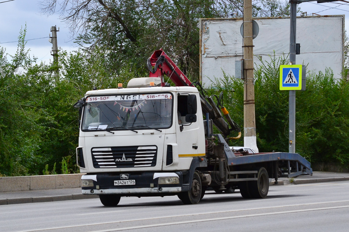 Волгоградская область, № М 342 ВТ 134 — МАЗ-4371P2