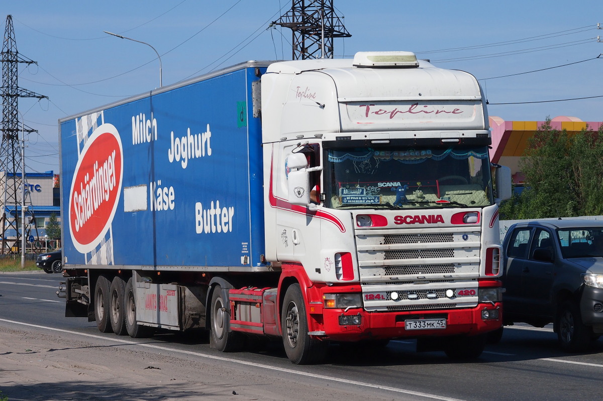 Курганская область, № Т 333 МК 45 — Scania ('1996, общая модель)