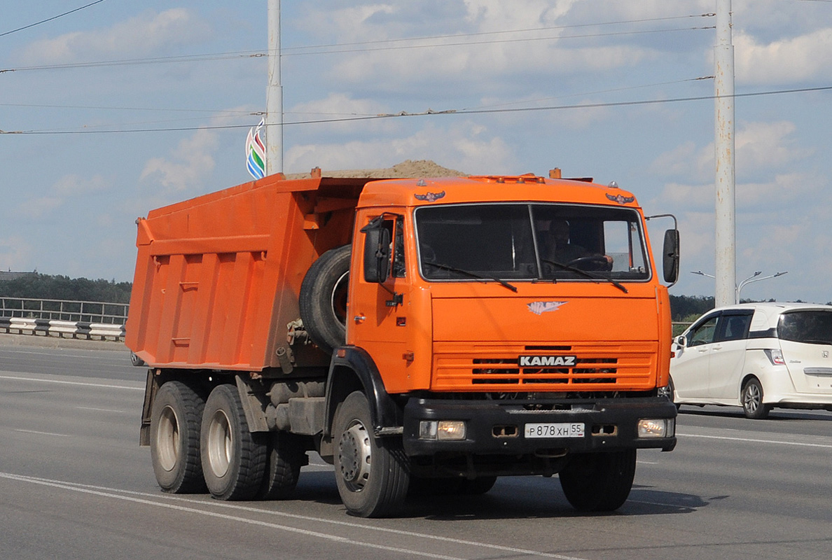 Омская область, № Р 878 ХН 55 — КамАЗ-65115 [651150]