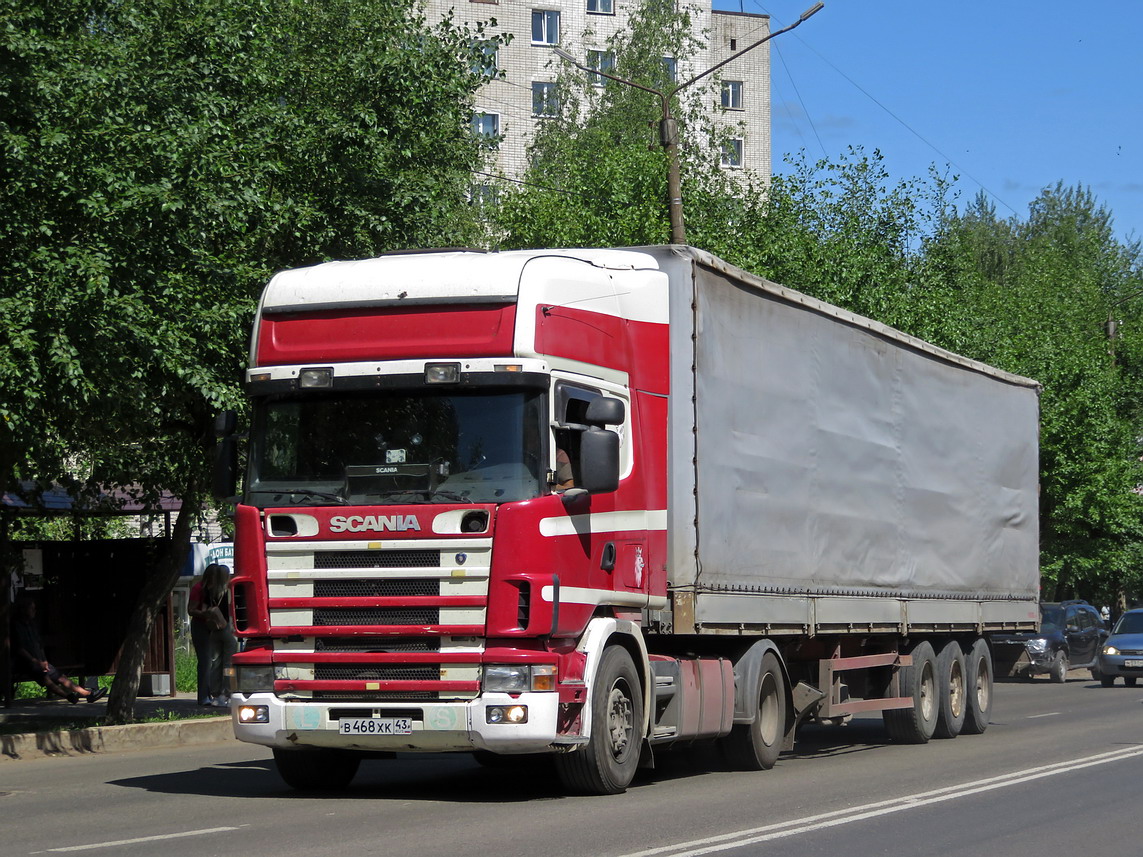 Кировская область, № В 468 ХК 43 — Scania ('1996, общая модель)