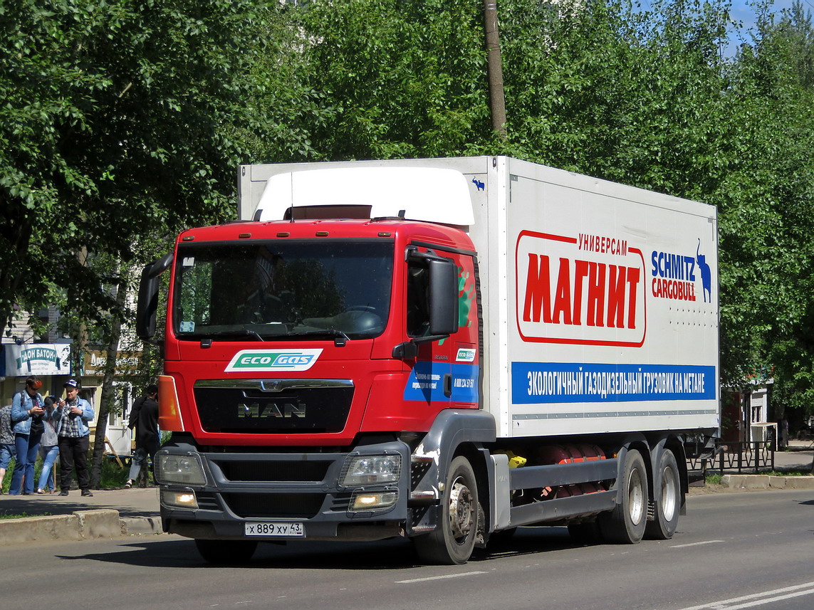 Кировская область, № Х 889 ХУ 43 — MAN TGS 28.360