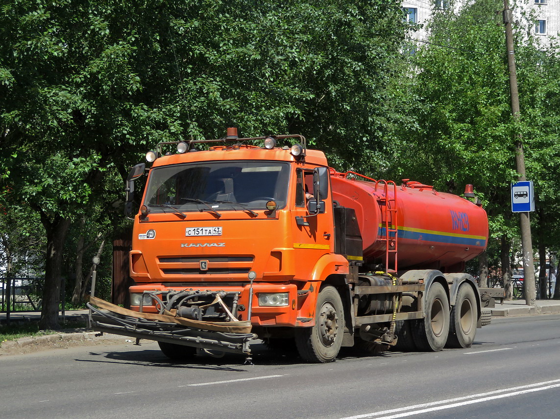Кировская область, № С 151 ТА 43 — КамАЗ-65115-A4(23)