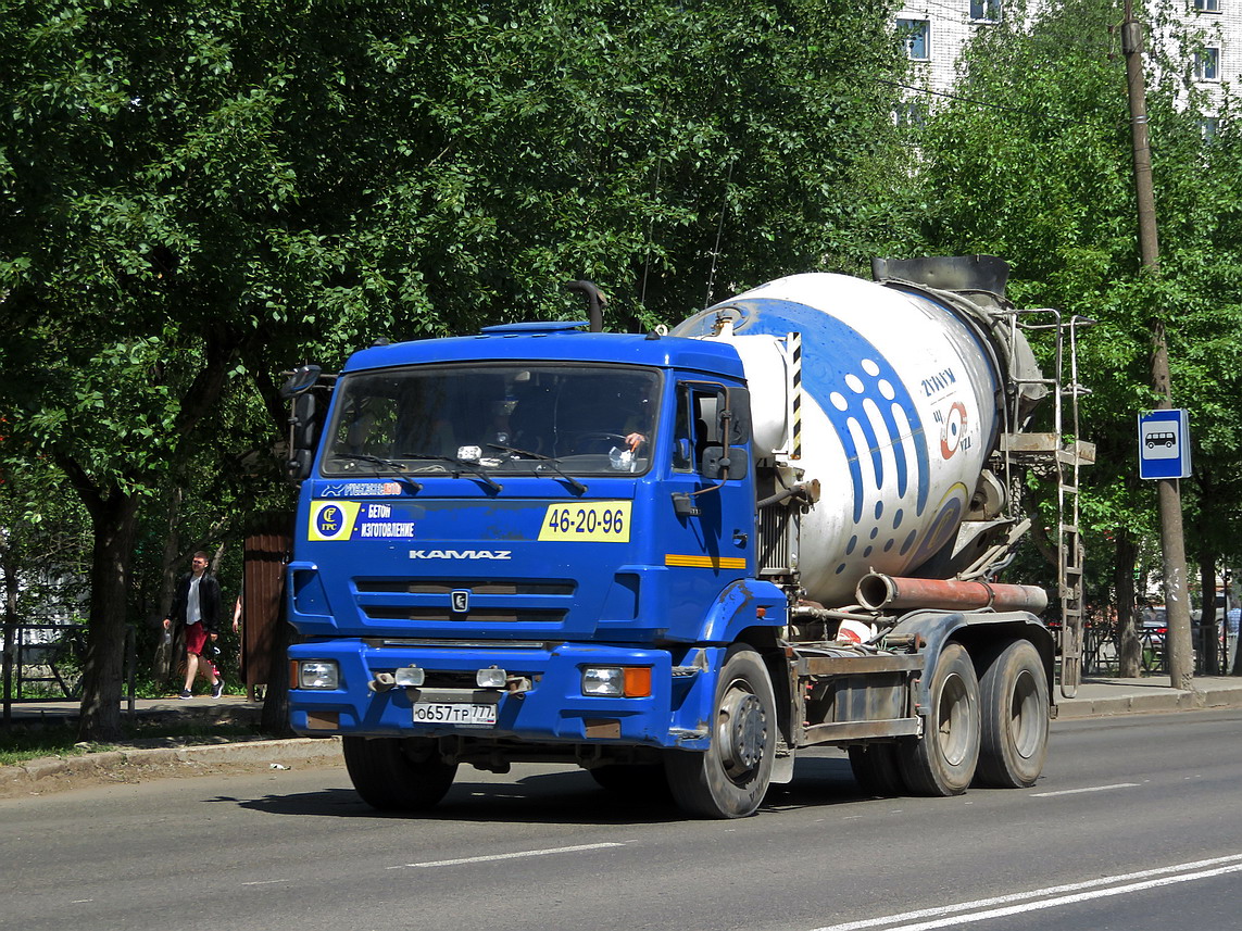 Кировская область, № О 657 ТР 777 — КамАЗ-65115-L4(19)