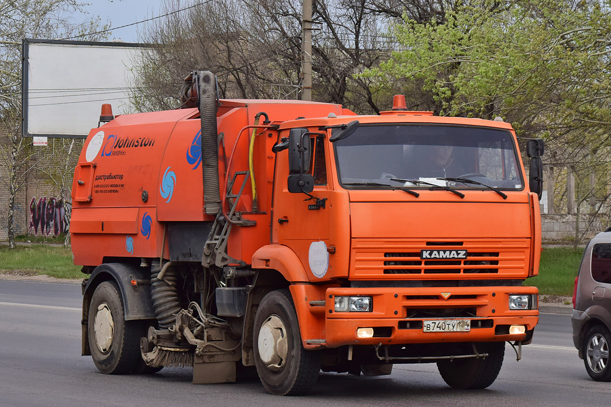 Волгоградская область, № В 740 ТУ 134 — КамАЗ-53605-D3(97)