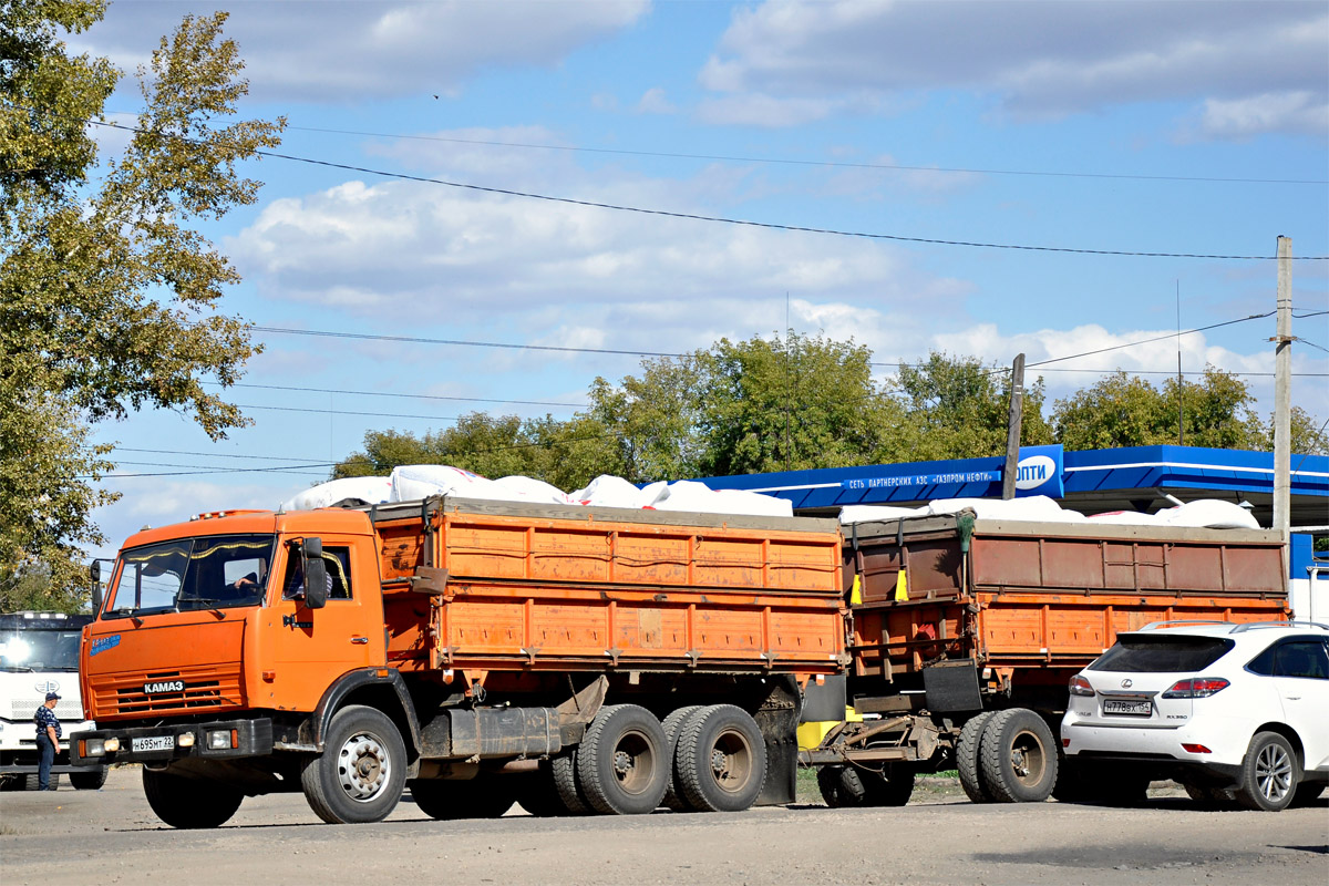 Алтайский край, № Н 695 МТ 22 — КамАЗ-53205 [532050]