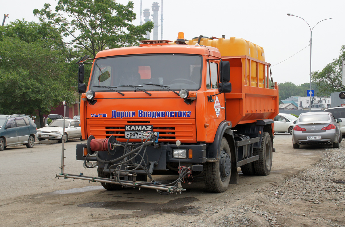 Приморский край, № C 887 ЕС 125 — КамАЗ-43255-A3(96)