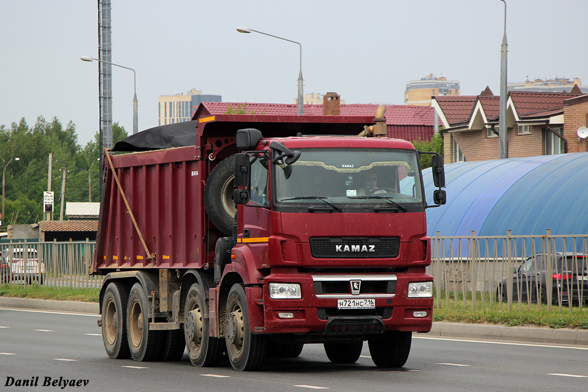 Татарстан, № Н 721 НС 716 — КамАЗ-65801-T5(68)