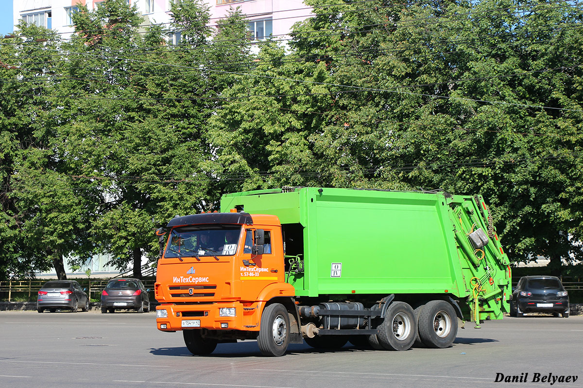 Кировская область, № А 154 ТР 43 — КамАЗ-65115-A5(48)