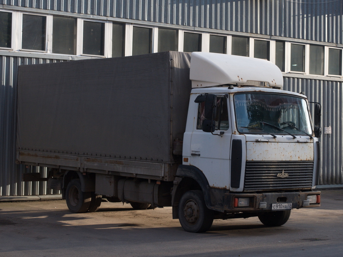Ульяновская область, № С 910 НА 73 — МАЗ-437041