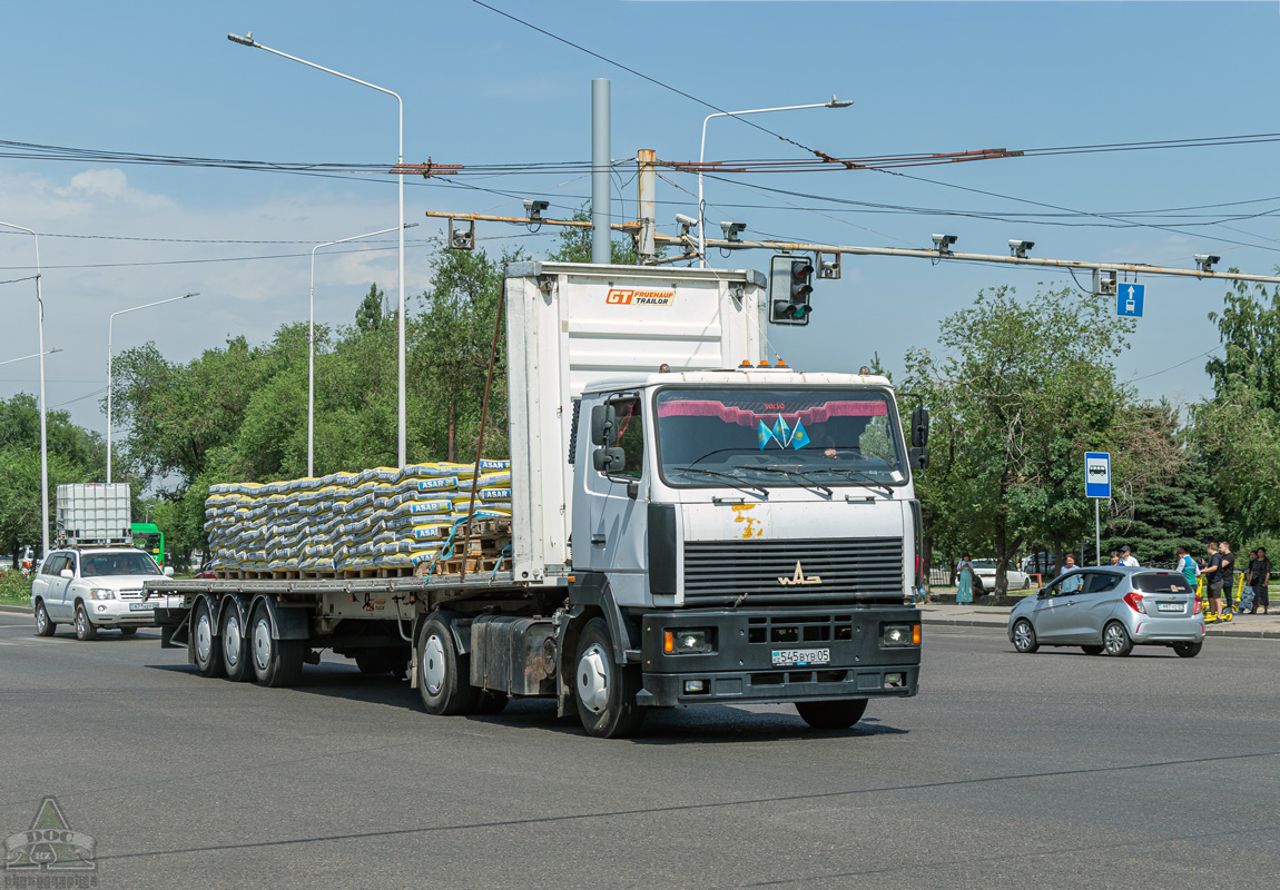 Алматинская область, № 545 BYB 05 — МАЗ-544003