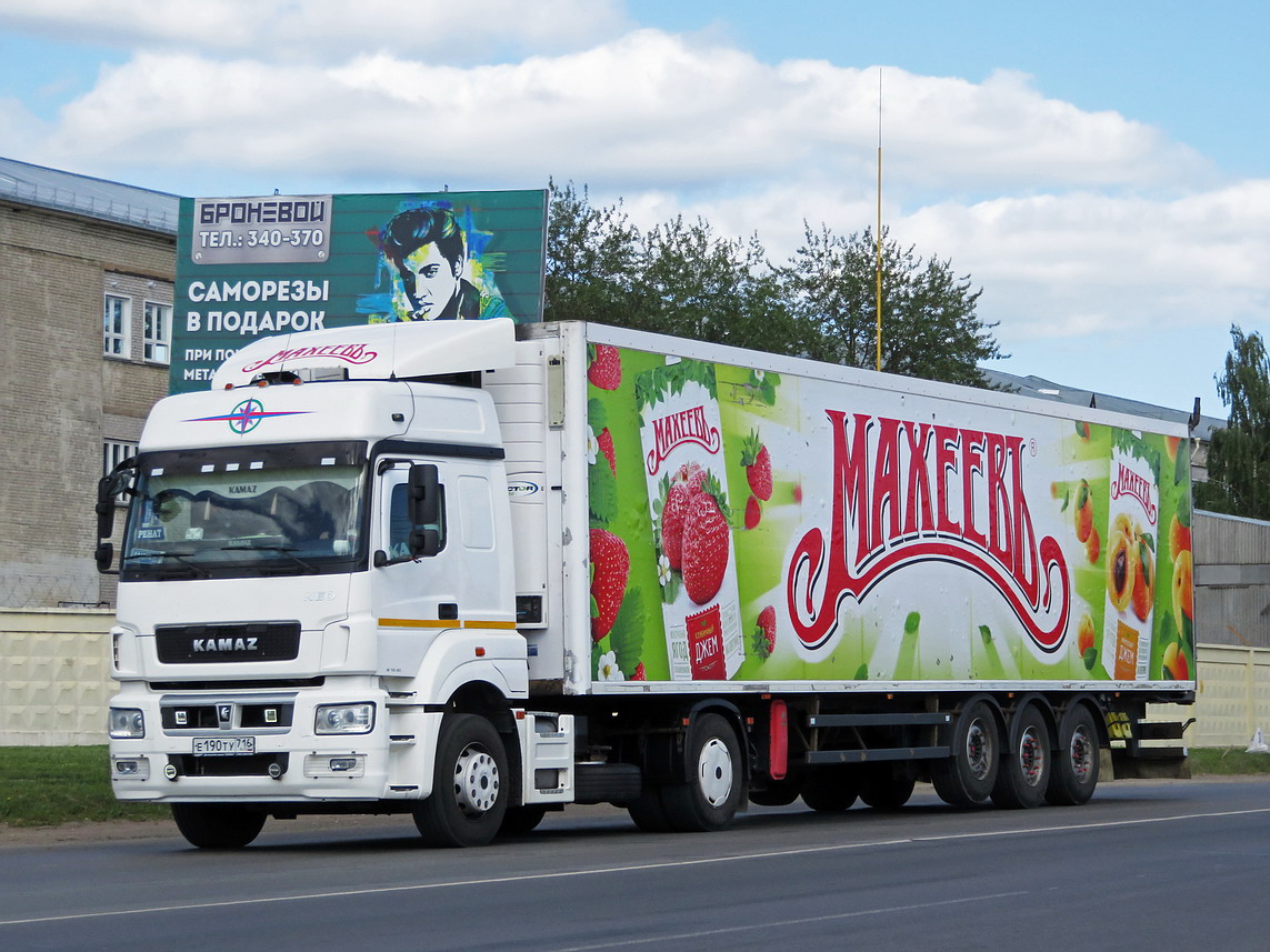 Татарстан, № Е 190 ТУ 716 — КамАЗ-5490-S5(87)