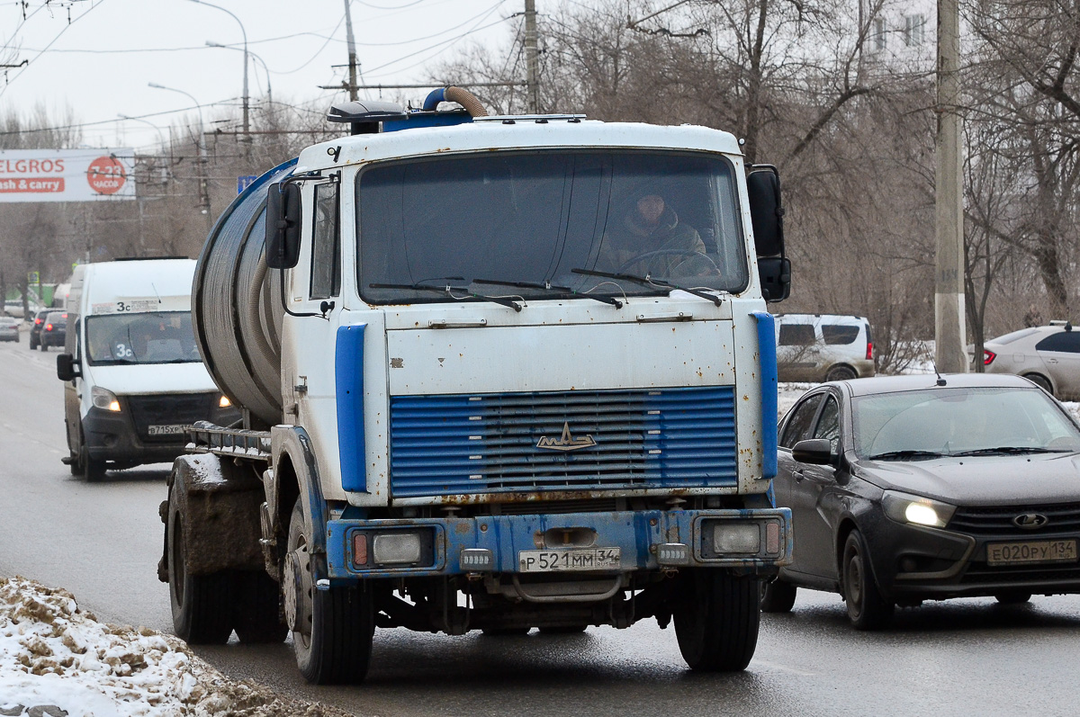 Волгоградская область, № Р 521 ММ 34 — МАЗ-5336A5