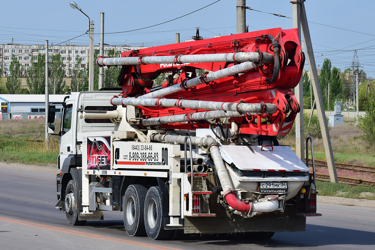 Волгоградская область, № С 291 МК 34 — Mercedes-Benz Axor 3340