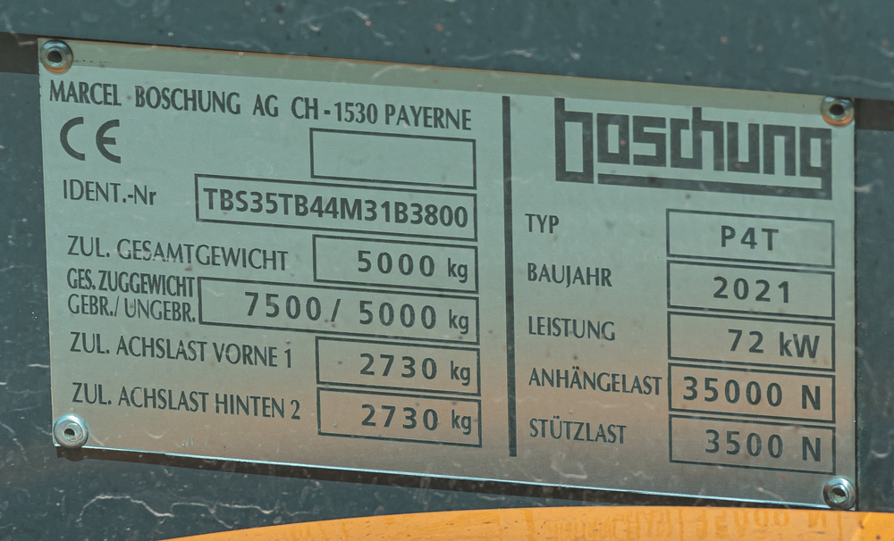 Алматы, № AFD A 394 — Boschung Pony P4