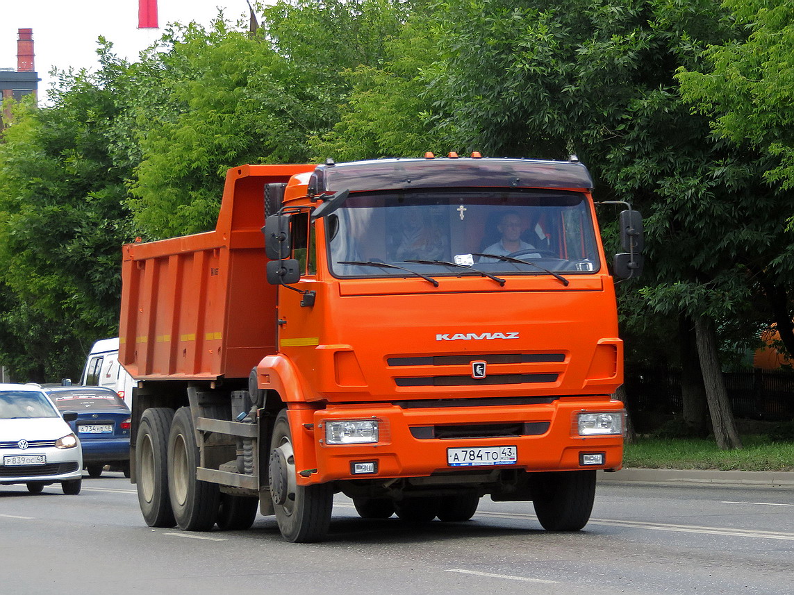 Кировская область, № А 784 ТО 43 — КамАЗ-65115-A5(48)