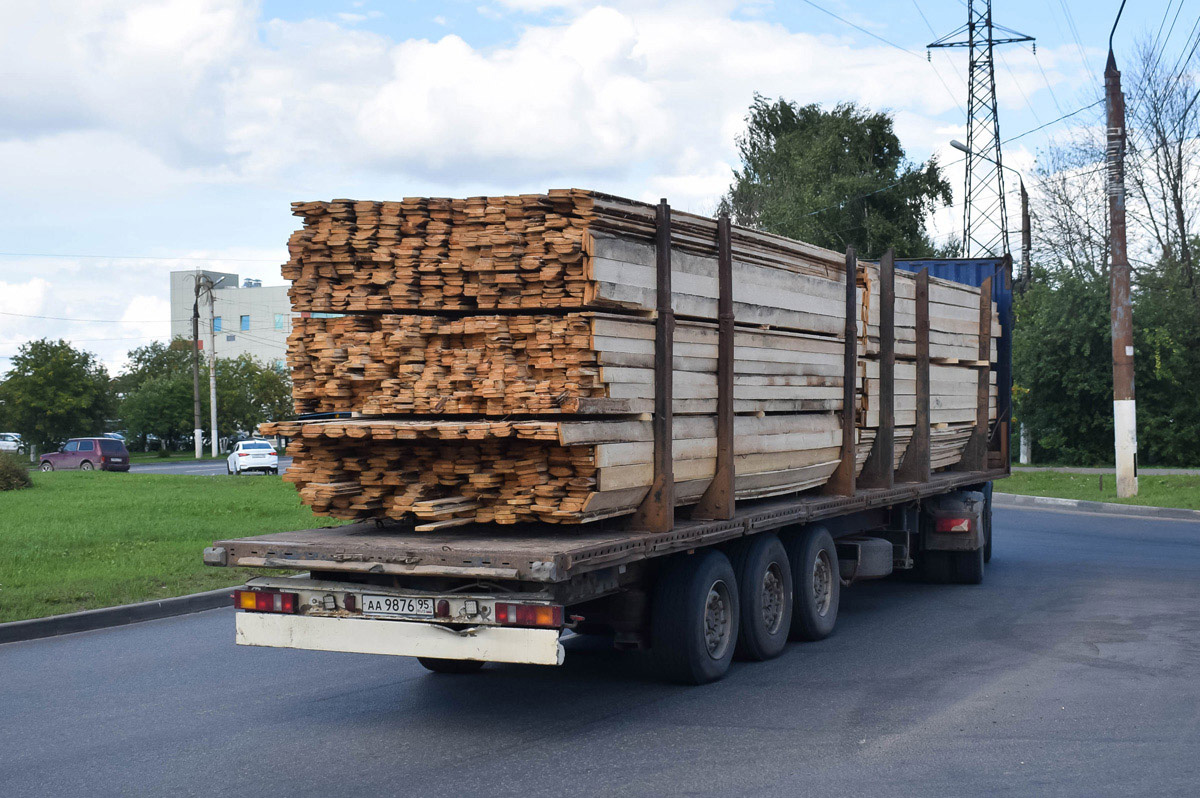 Тверская область, № АА 9876 95 — Krone SDP 27 Profi Liner / SDP 24