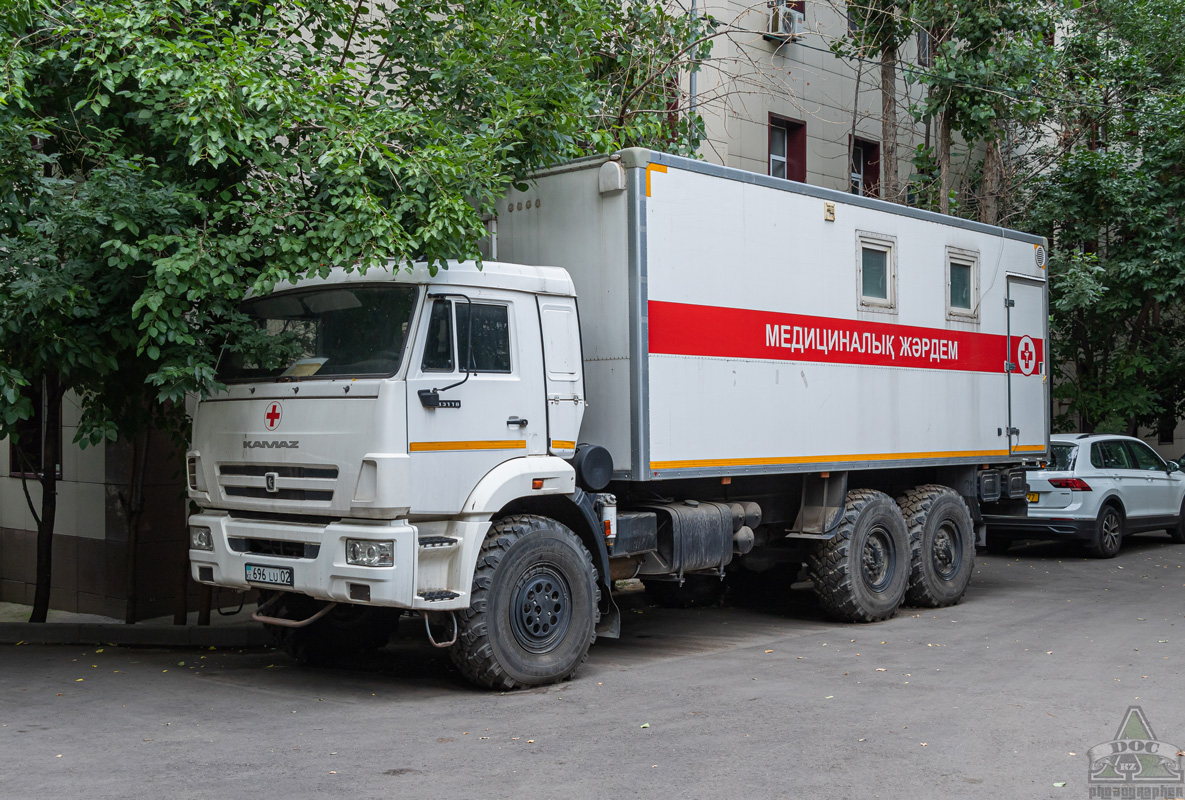 Алматы, № 696 LU 02 — КамАЗ-43118-46