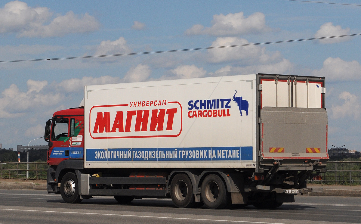 Омская область, № Х 618 УВ 43 — MAN TGS 28.360