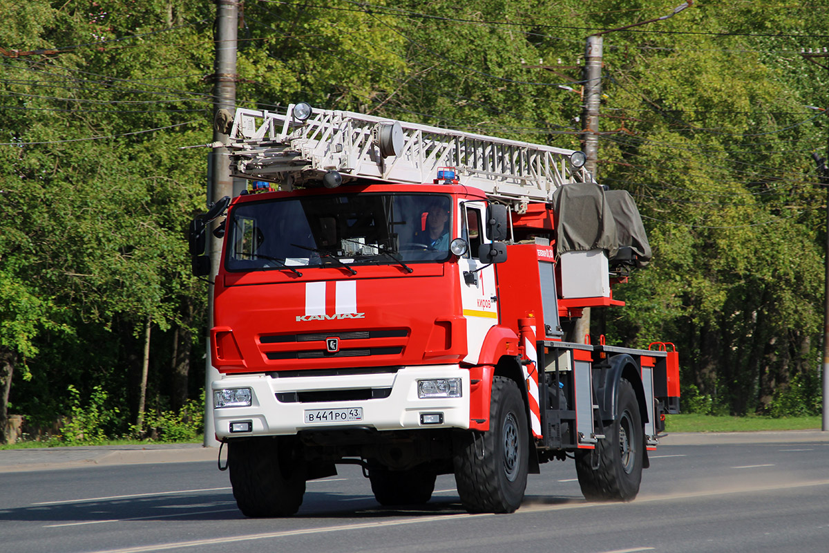 Кировская область, № В 441 РО 43 — КамАЗ-43502-D5(66)