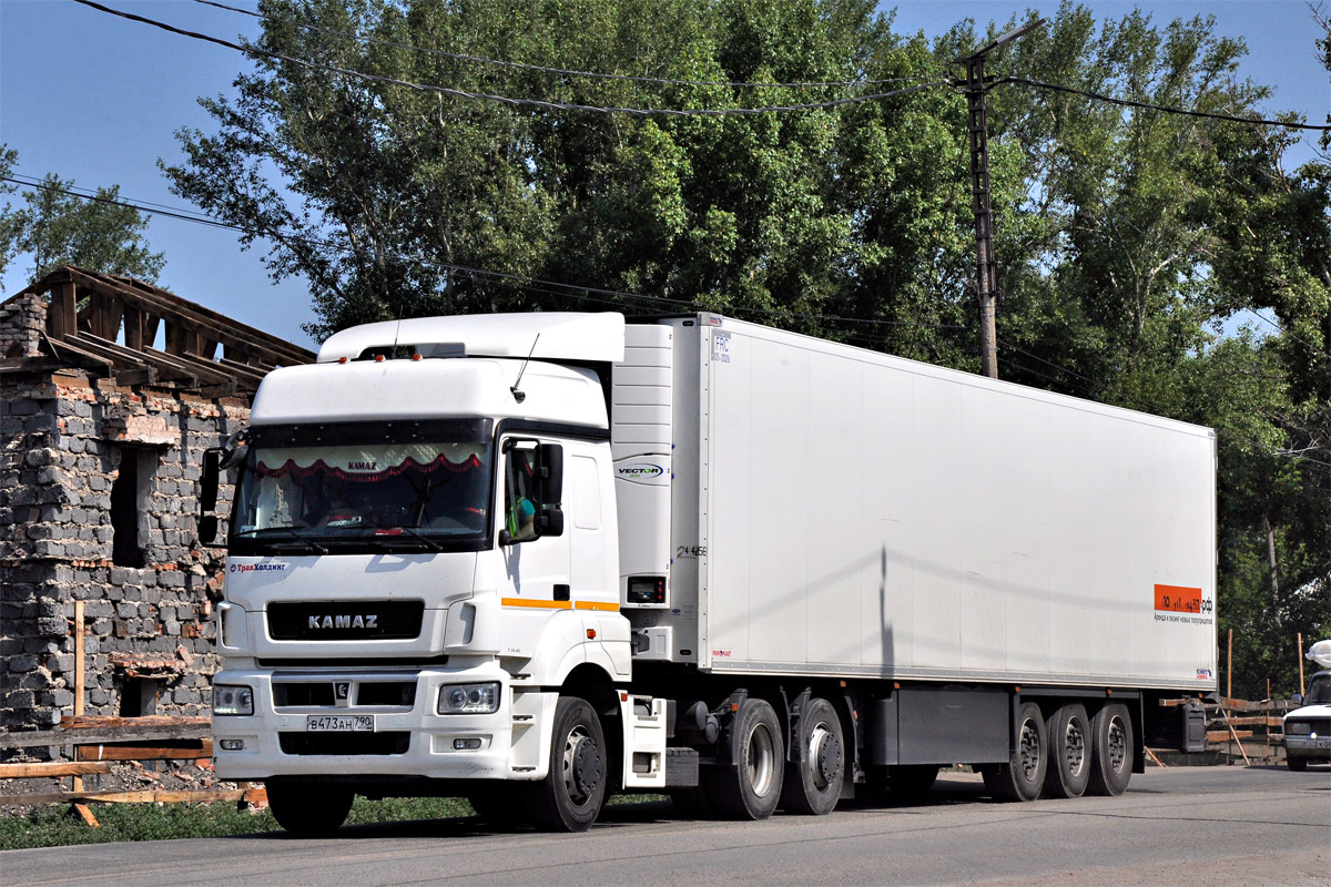 Московская область, № В 473 АН 790 — КамАЗ-65209-S5(87)