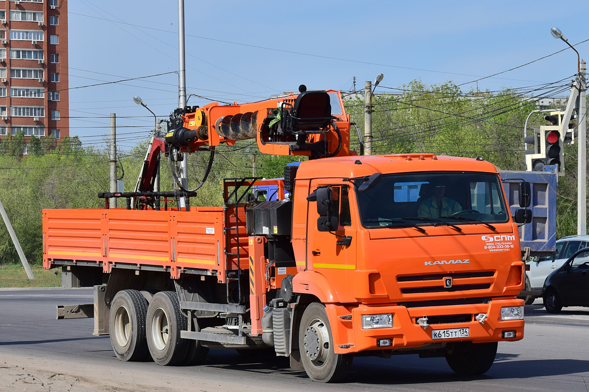 Волгоградская область, № К 615 ТТ 134 — КамАЗ-65115-A5(48)