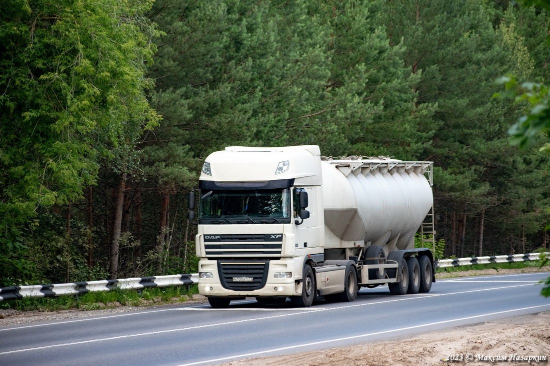 Орловская область, № М 100 КО 77 — DAF XF105 FT