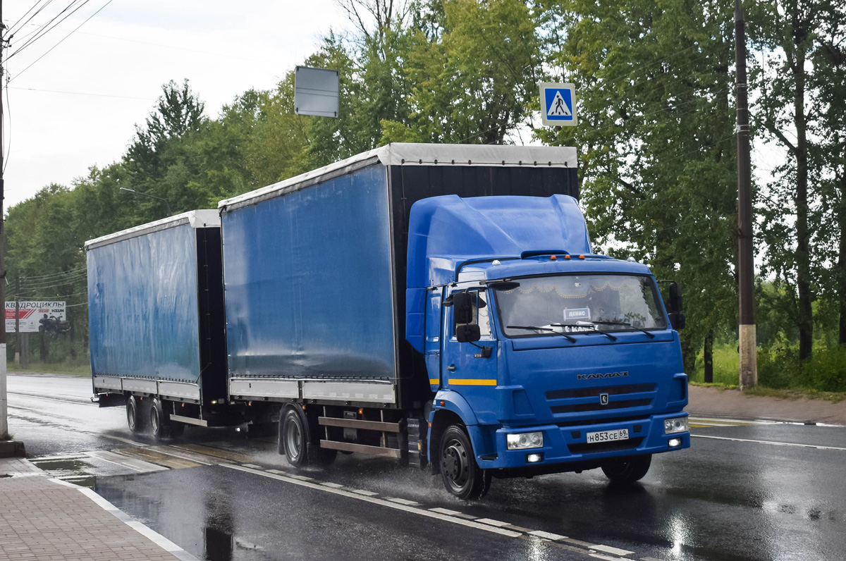 Тверская область, № Н 853 СЕ 69 — КамАЗ-4308-R4(28)