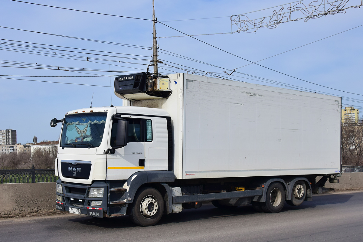 Волгоградская область, № Е 513 ТО 134 — MAN TGS 26.350
