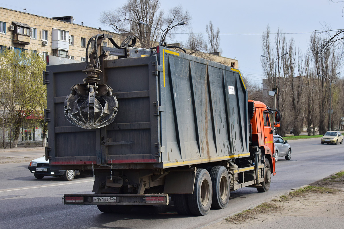 Волгоградская область, № К 191 ХА 134 — КамАЗ-65115-A5(48)
