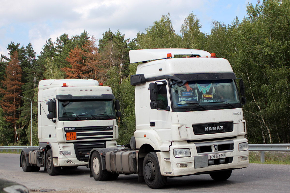 Самарская область, № Е 691 РТ 763 — КамАЗ-5490-S5(87)