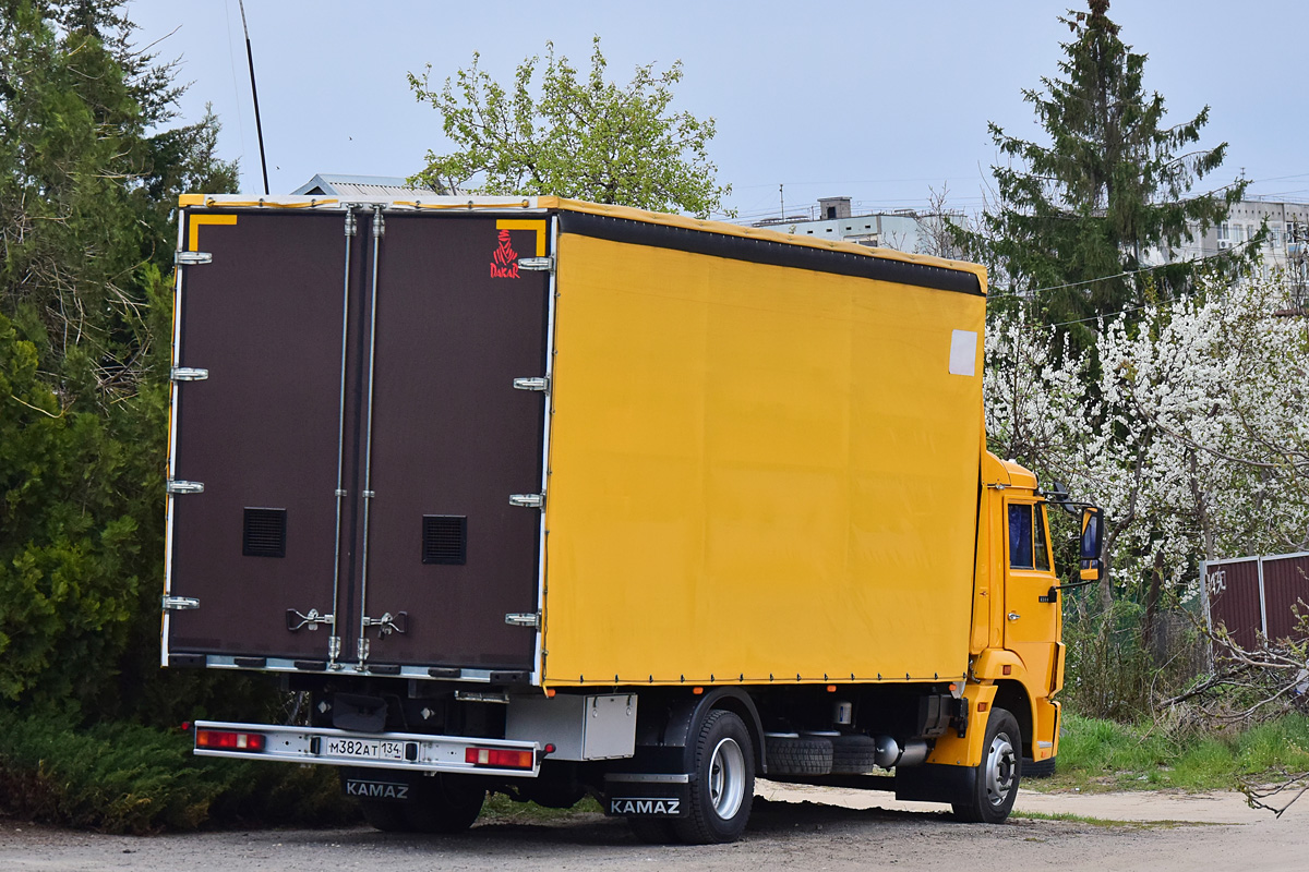 Волгоградская область, № М 382 АТ 134 — КамАЗ-4308-C3(79)