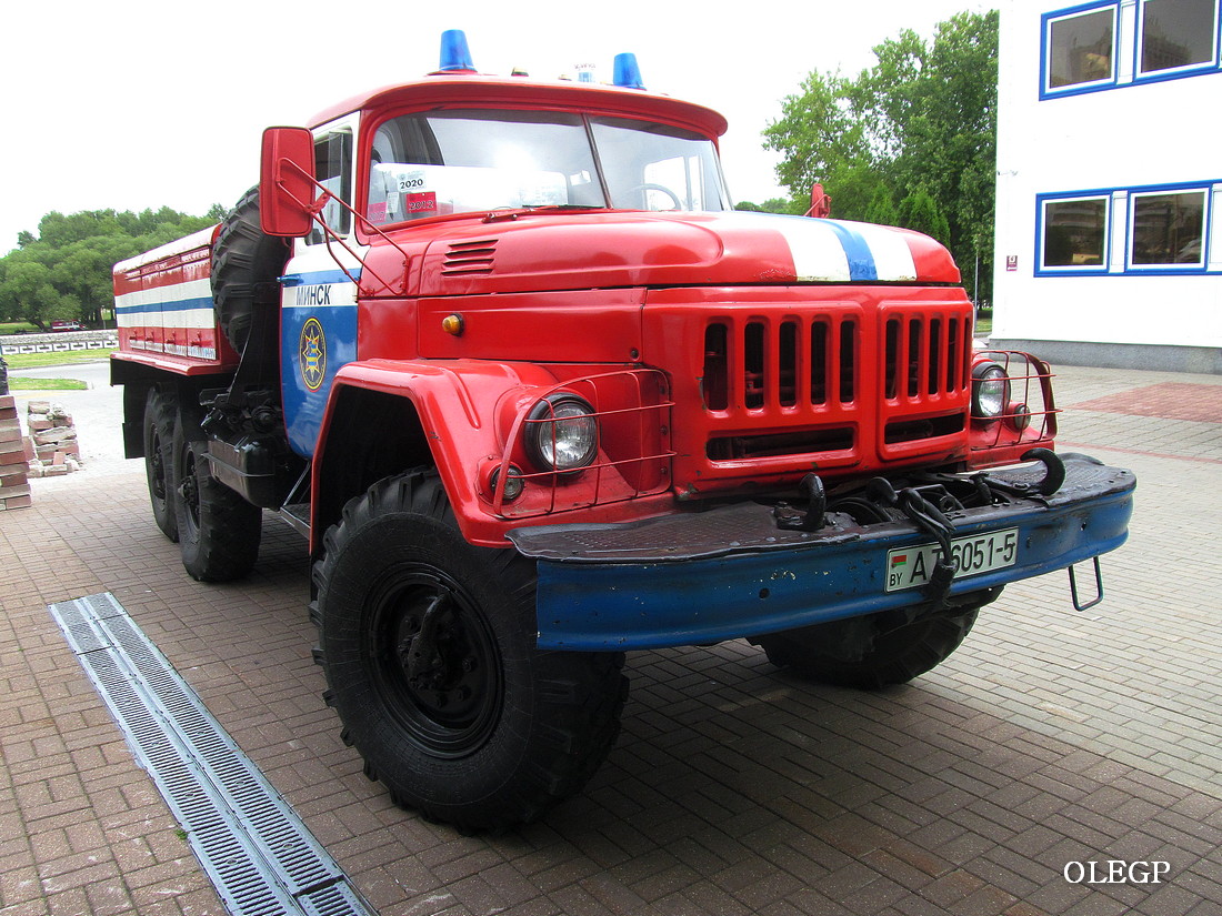 Минская область, № АТ 6051-5 — ЗИЛ-131 (общая модель); Минск — День пожарной службы 2023