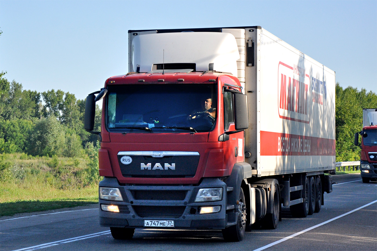 Новосибирская область, № А 747 МЕ 37 — MAN TGS 18.360