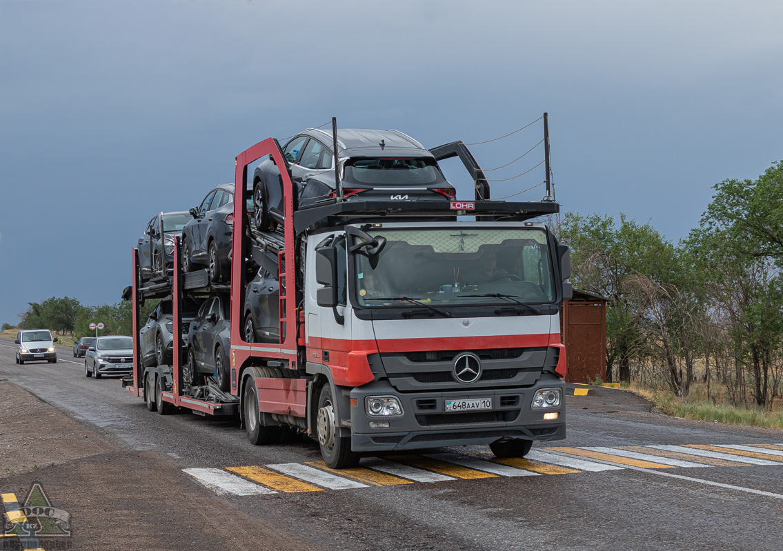 Костанайская область, № 648 AAV 10 — Mercedes-Benz Actros ('2009) 1841