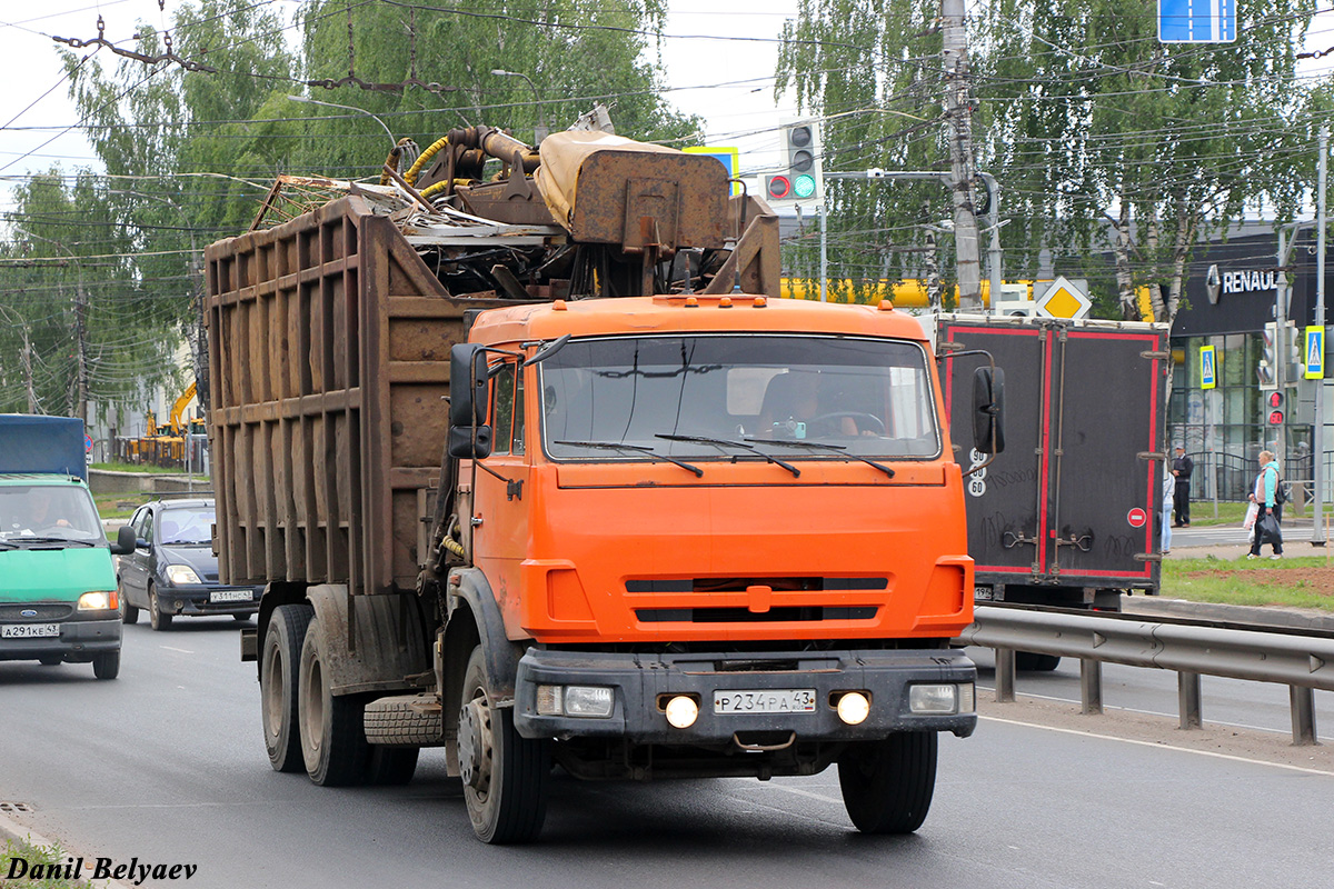 Кировская область, № Р 234 РА 43 — КамАЗ-65115-D3(97)