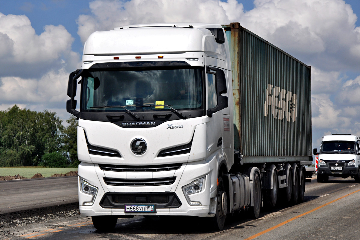 Новосибирская область, № М 668 УН 154 — Shaanxi Shacman X6000 SX4188