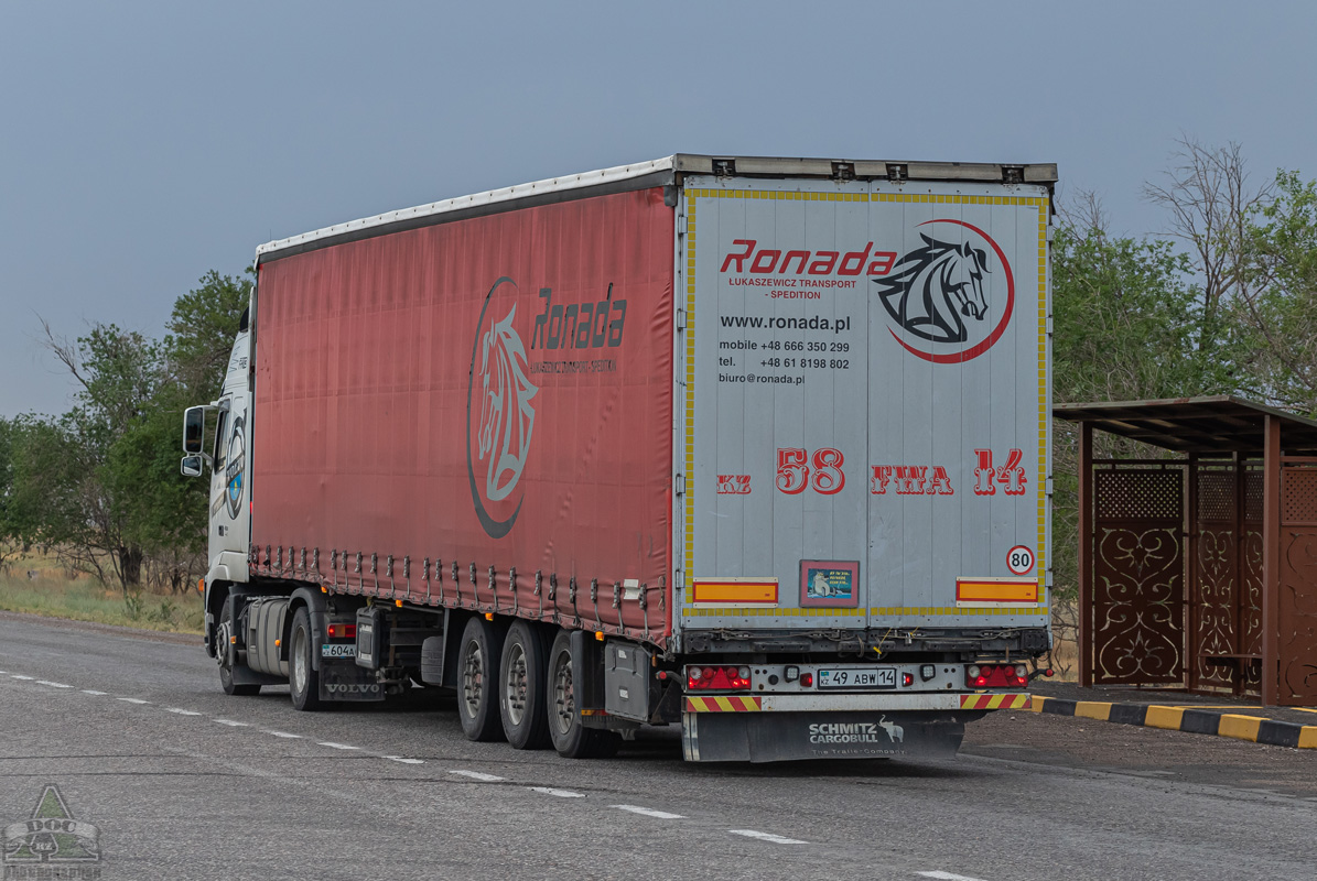 Павлодарская область, № 49 ABW 14 — Schmitz Cargobull S.CS / SCB*S3T / S01