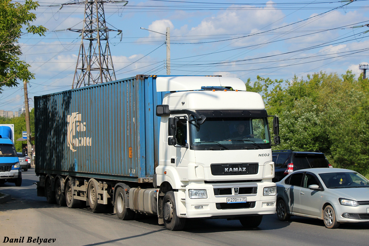 Коми, № Р 270 ТТ 11 — КамАЗ-5490-S5(87)