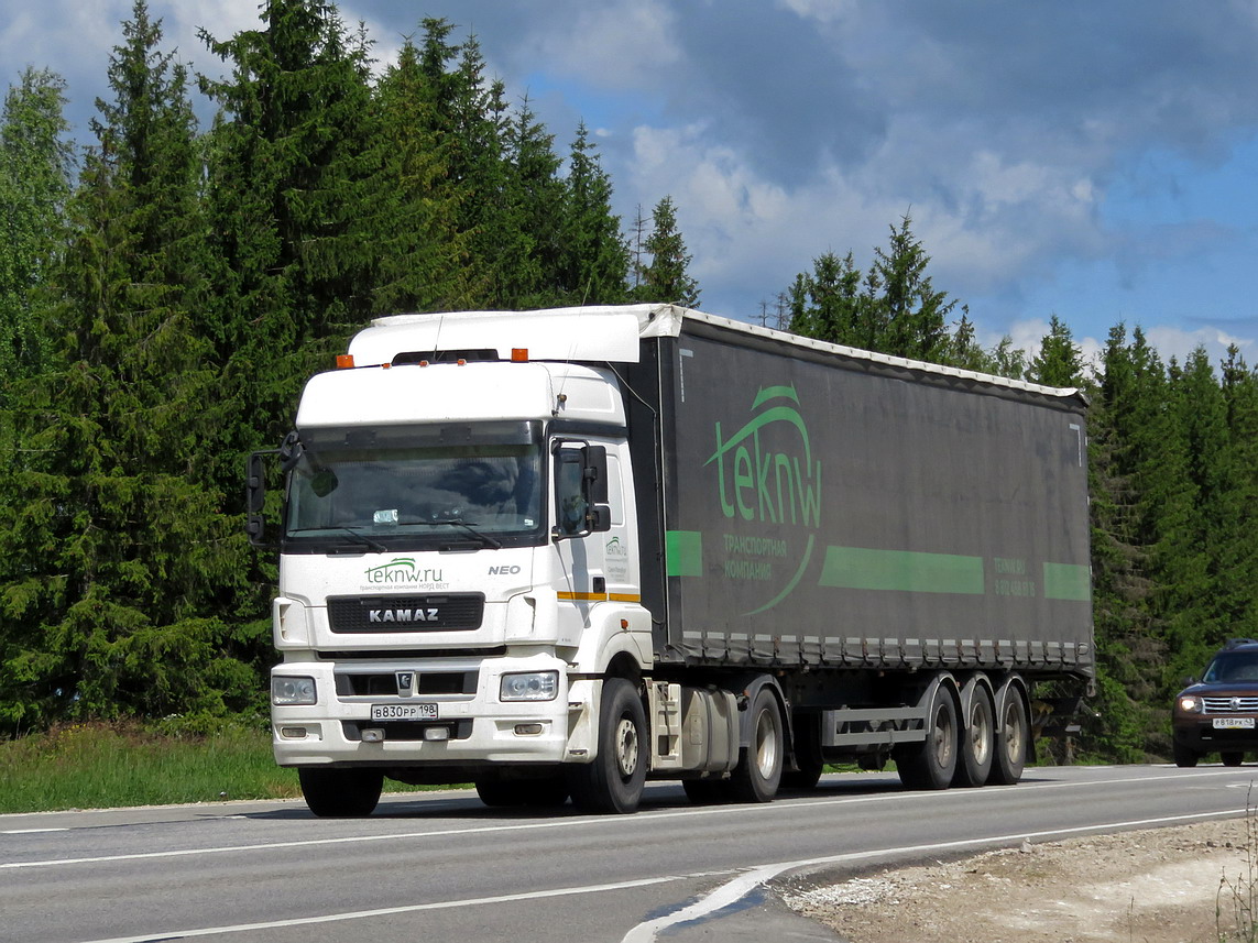 Санкт-Петербург, № В 830 РР 198 — КамАЗ-5490-S5(87)