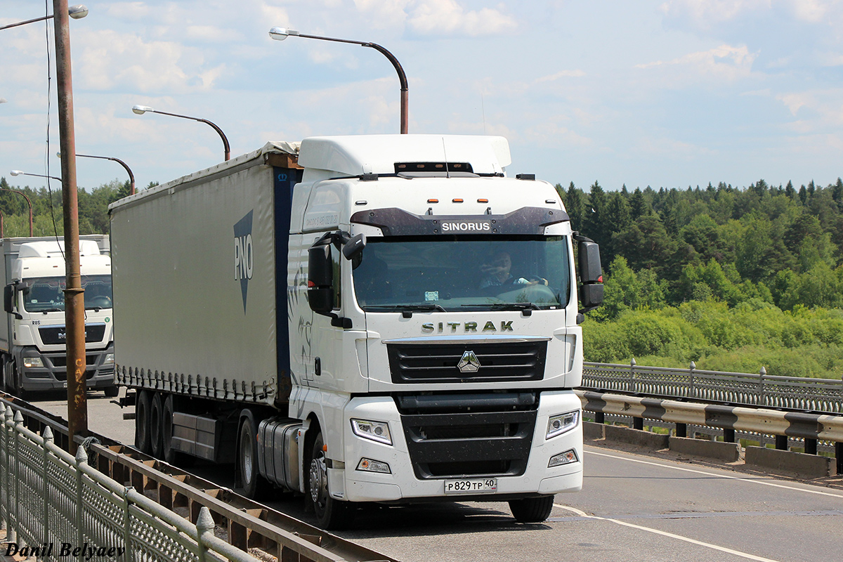 Калужская область, № Р 829 ТР 40 — Sitrak C7H ZZ4186