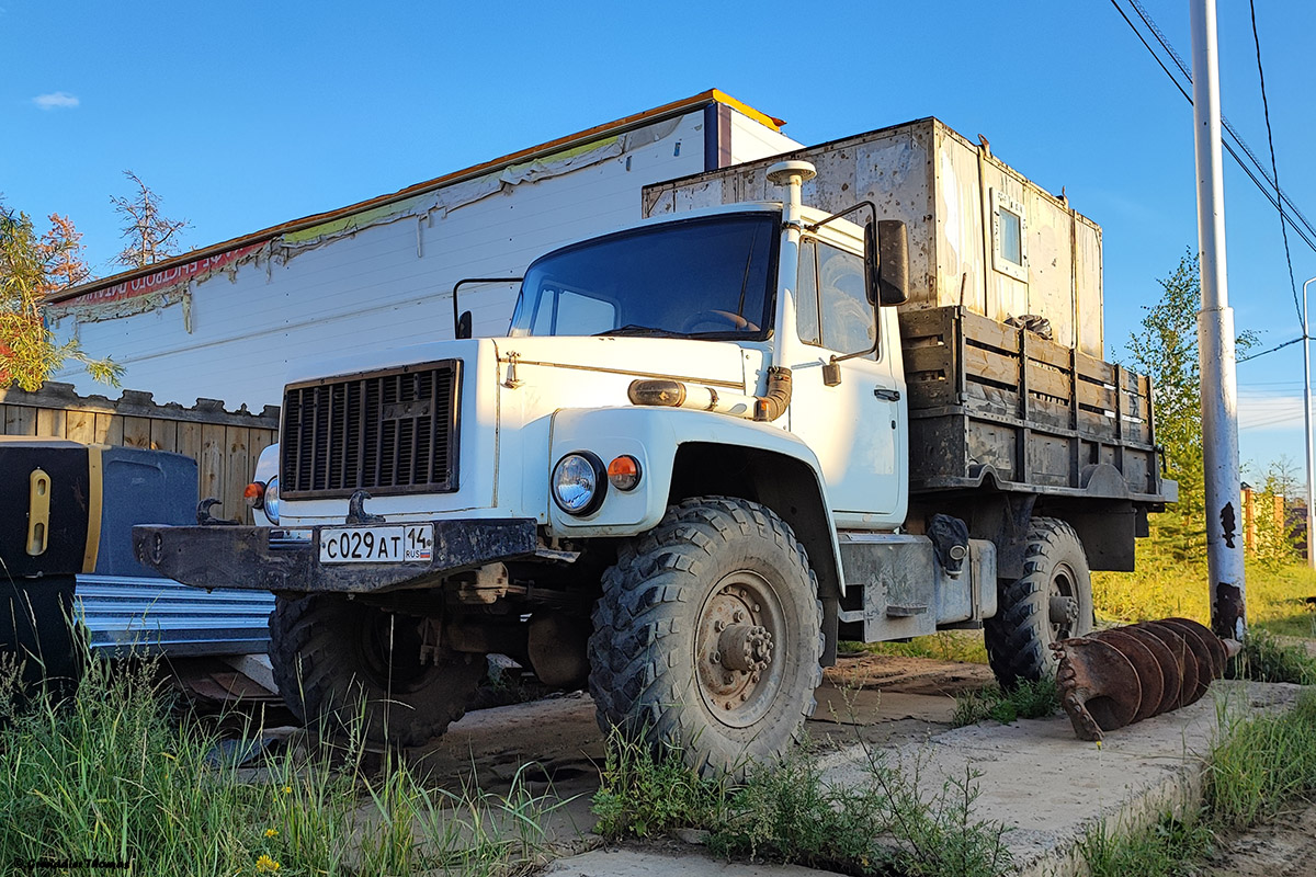 Саха (Якутия), № С 029 АТ 14 — ГАЗ-33081 «Садко»