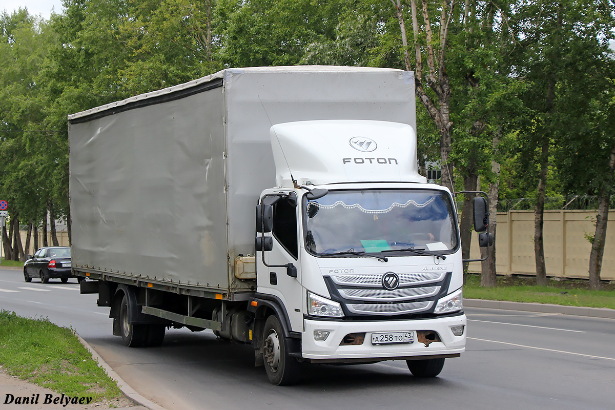 Кировская область, № А 258 ТО 43 — Foton Aumark S (общая модель)