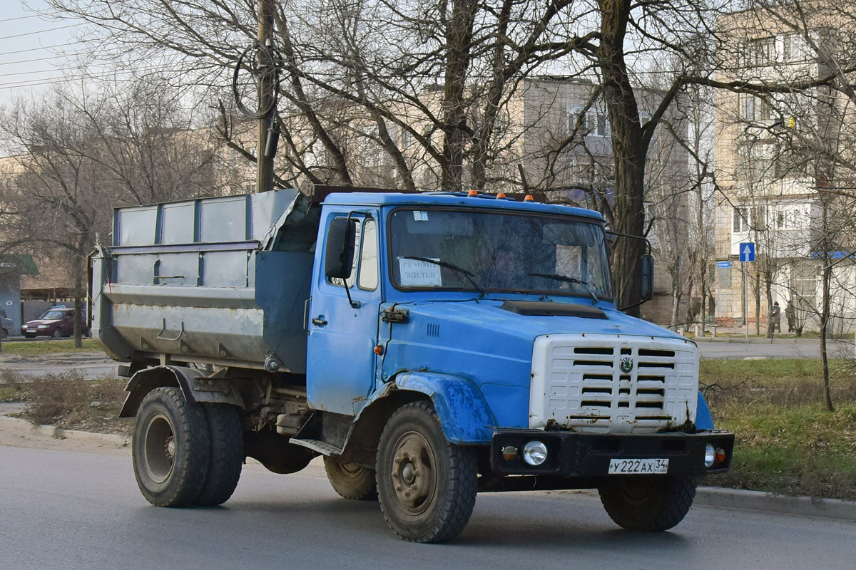 Волгоградская область, № У 222 АХ 34 — ЗИЛ-494560