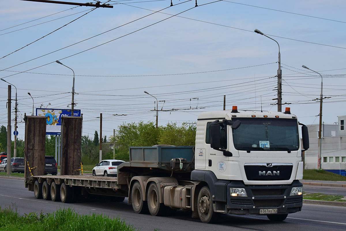 Волгоградская область, № В 367 АХ 761 — MAN TGS 26.440