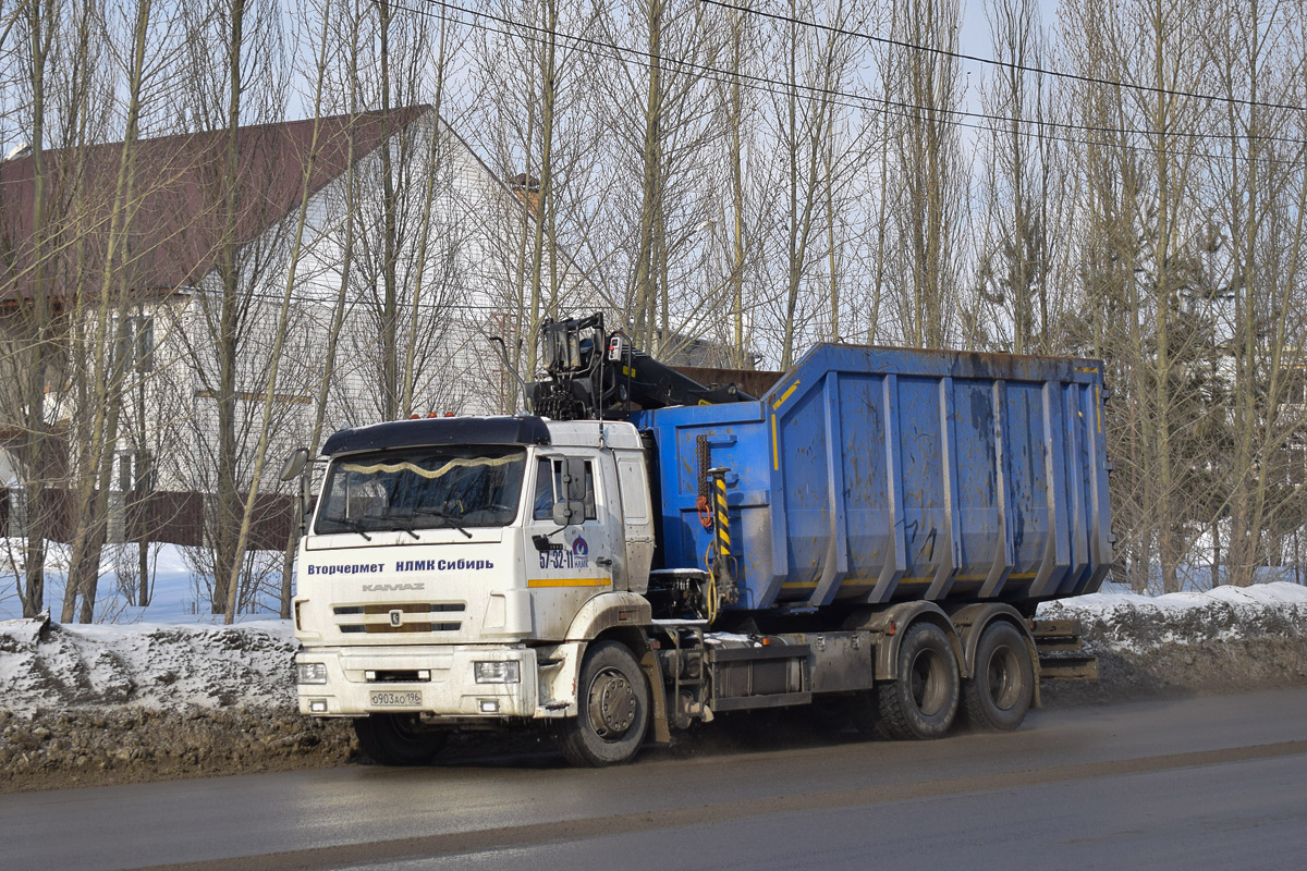 Алтайский край, № О 903 АО 196 — КамАЗ-65115-A5(48)